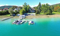 Wohnung - 9201, Krumpendorf - Premium-Seewohnung mit großem Strandbereich und Bootsliegeplatz am Wörthersee