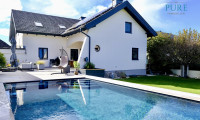Haus - 2483, Ebreichsdorf - ATTRAKTIVES EINFAMILIENHAUS mit Pool & modernster Heiztechnik in herrlicher Grünruhelage!