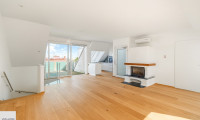 Wohnung - 1120, Wien - 360°-Panoramablick: Energieeffiziente, barrierefreie DG-Maisonette mit privatem Lift, zwei Terrassen und Kamin