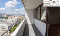 Wohnung - 1110, Wien - Hochwertig sanierte, geräumige 4-Zimmer Wohnung mit Loggia und fantastischer Aussicht im 12. Liftstock.