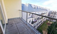 Wohnung - 1100, Wien - FAMILIENHIT, DACHGESCHOSS, 103 m2 Neubau mit Loggia und Balkon, Wohnküche, 3 Zimmer, Wannenbad, Parketten, Holbeingasse