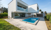 Haus - 3434, Tulbing - Erstbezug! Moderne Architekten-Villa mit Pool in Tulbing