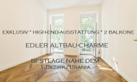 Wohnung - 1030, Wien - Exklusiv: Altbau-Charme trifft Luxus – High-End 4-Zimmer-Erstbezug mit 2 Balkonen in Top-City-Lage nahe Urania! Perfekte Anbindung an U-Bahn & CAT