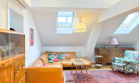 Wohnung - 1030, Wien - Fully furnished attic apartment with secluded 60 m² roof terrace! Very suitable for Expats!