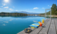 Wohnung - 9583, Faak am See - Faszinierende Seegartenresidenz mit weitläufigem Privatbadestrand am Faaker See

