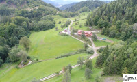 Land und Forstwirtschaft - 9372, Gutschen - Kärnten - nähe Brückl "ca. 65 ha große Selbstversorger Liegenschaft" - Blackout sicher - eigene Stromversorgung - Wasserquellen und Top allein Lage