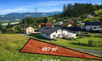 Grundstück - 8670, Krieglach - *** TOP ANGEBOT 497m² Baugrundstück 572/5 in Krieglach: Ruhige, Erhöhte Lage mit wundervollem Ausblick ***