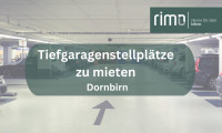 Immobilie - 6850, Dornbirn - Tiefgaragenplätze in Dornbirn in der Nähe vom Messepark zu mieten.