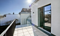 Wohnung - 1130, Wien - 3 Zimmer im neu ausgebauten Dachgeschoß, großer gartenseitiger Balkon, Grünblick - zu mieten 1130 Wien