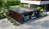 Haus - 5020, Salzburg - Energiegarage Deluxe Dekor – Doppelgarage mit PV & Wallbox & Speicher