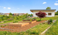 Haus - 7540, Großmürbisch - Moderner Holz-Bungalow in absoluter Ruhelage mit großem botanischem Garten