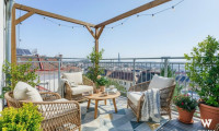 Wohnung - 1060, Wien - Großzügige Dachgeschosswohnung in Bestlage mit drei Terrassen und Fernblick über den Süden - Nähe Haus des Meeres | U3 Neubaugasse