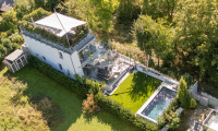 Haus - 1190, Wien - Exklusives Weinberg-Refugium: unverbaubarer Panoramablick in absoluter Ruhelage I hightech Pool I Dachterrasse mit Whirlpool I Erdwärme, Solarpaneele, Fußbodenheizung, Kühldecke
