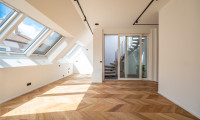 Wohnung - 1120, Wien - WIEN: Stilaltbau-Dachgeschosswohnung mit 36m2 Dachterrasse mit Rundumblick nahe Schlosspark Schönbrunn