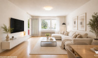 Wohnung - 1220, Wien - Ruhige 3-Zimmer-Wohnung mit Loggia I Nahe Donauinsel in Kaisermühlen