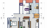 Wohnung - 5760, Saalfelden am Steinernen Meer - Bergpanorama im Dachgeschoß mit 3,5 Zimmer. Ab 1. August 2026 - Heizkosten inklusive.