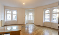 Büro / Praxis - 1090, Wien - Müllnergasse - repräsentatives 8 Zimmer Altbaubüro mit zwei Eingängen und Garage