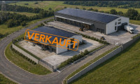 Halle / Lager / Produktion - 4600, Thalheim bei Wels - Moderne Gewerbehalle mit Bürofläche – Neubau in Toplage von Thalheim  ZU KAUFEN