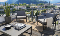 Wohnung - 5020, Salzburg - Urbaner Altstadt-Wohntraum mit 360° Panorama-Blick