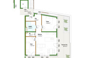 Wohnung - 6410, Telfs - Neubau: 3-Zimmer-Wohnung mit großer Terrasse im Dachgeschoß