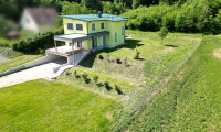 Haus - 8382, Mogersdorf - Hochwertiges Niedrigenergiehaus mit Panorama-Terrasse und Erdwärme - Wohnen mit Freiraum im Südburgenland