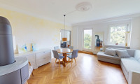 Wohnung - 1130, Wien - Lichtdurchflutete Altbauwohnung mit hohen Räumen und Loggia