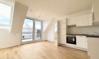 Wohnung - 1100, Wien,Favoriten - Erstbezug: 2-Zi DG-Wohnung mit Balkon, Terrasse & Fernblick