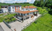 Haus - 7332, Oberpetersdorf - Toskanaflair am Waldrand – Architektonisches Landhaus in sanfter Hanglage mit Weitblick