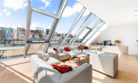 Wohnung - 1010, Wien,Innere Stadt - Exklusives Penthouse mit Dachgarten und Karlskirchenblick in Bestlage des 4. Wiener Gemeindebezirks