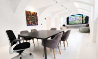Büro / Praxis - 1060, Wien - Exklusives Smart Loft Office mit 6,5 m² LED-Wand | Voll ausgestattet | 82,50 m² Designer-Büro