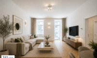 Wohnung - 1200, Wien - Eleganter Erstbezug mit Fischgrätparkett und Freifläche
