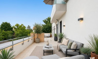 Wohnung - 1110, Wien - Exklusive 4-Zimmerwohnung im Altbaustil: Große Ost-Terrasse | Vollsaniert & Neuwertig | Klimatisiert | Hochwertig möbliert