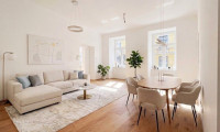 Wohnung - 1030, Wien - Erstbezug nach Komplettsanierung! Chic und cozy: 2-Zimmer-Altbauwohnung mitten im Dritten! Fußbodenheizung!