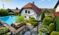 Haus - 3420, Kritzendorf - Familienhaus auf 3 Ebenen, beheizbarer Pool, Garage, 1.007 m² Grund
