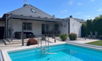 Haus - 1220, Wien - Grünruhelage, alles auf einer Ebene, mit Pool und Garage