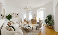 Wohnung - 1060, Wien - **Stilvoll sanierte Altbauwohnung in begehrter Bestlage des 6. Bezirks I 360° Rundgang**