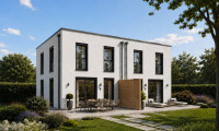 Haus - 2486, Pottendorf - ***VERKAUFSSTART*** | Zeitgemäßes Wohnen mit Stil | Moderne Doppelhaushälften mit bis zu 145 m² Nutzfläche | ab EUR 489.000 | Eigengarten & Terrasse | PROVISIONSFREI