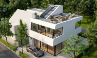 Haus - 2201, Gerasdorf bei Wien - Ihr Traumhaus vor den Toren Wiens – Moderne Luxus Doppelhaushälfte mit unverbaubarem Fernblick.