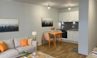 Wohnung - 1220, Wien - Morgensonne auf der eigenen Terrasse – Moderne 2-Zimmer-Wohnung nahe Alte Donau