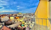 Wohnung - 8020, Graz - 7. STOCK VON 7 I BLICK ÜBER GRAZ I LIFT I BADEWANNE I TOP SANIERT I ZENTRALE RUHIGE LAGE I MODERNE KÜCHE I ANLEGERWOHNUNG I SCHLOSSBERGBLICK I AB SOFORT I SEHR HELL I PROJEKT WOHNEN I