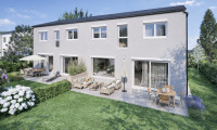 Haus - 2540, Bad Vöslau - Ziegel-Niedrigenergie Doppelhaushälfte | Raumhöhe bis zu 3 Meter | Eigengarten & 2 Parkplätzen | provisionsfrei & Wohnbauförderung möglich