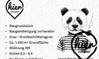 Grundstück - 8043, Graz - Kroisbach/Mariagrün: Grundstück (mit aufrechter Baugenehmigunng)