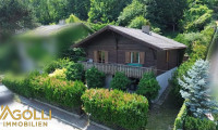 Haus - 2412, Wolfsthal - Charmantes Holzhaus in Wolfsthal mit Waldzugang und großem Potenzial