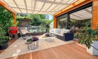 Haus - 1210, Wien,Floridsdorf - Modernes Holz-Bungalow mit Pool, Sauna & Südgarten | Wohnen wie im Urlaub in 1210 Wien