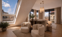 Wohnung - 1090, Wien - Elegante Dachgeschoss-Maisonette mit großzügiger Wohnküche und Loggia