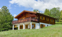 Haus - 2872, Mönichkirchen - +++ Traumhaus am Berg: Holzhaus mit Fernblick in Mönichkirchen I 5 Zimmer I 22m2 Balkon I Kaminofen +++