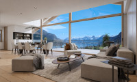 Wohnung - 5340, Pöllach - Exklusives Maisonette-Penthouse mit Galerie & traumhaftem Wolfgangsee-Blick