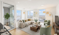Wohnung - 1220, Wien - TWENTYTWO Tower | Exklusive 3-Zimmer-Wohnung im 25. Stock mit Loggia, Rooftop-Pool & Wellness