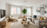 Wohnung - 1100, Wien - Charmante 2-Zimmer-Wohnung mit Einbauküche im 3. Liftstock | 1 Gehminute U1 Reumannplatz | Quellenplatz