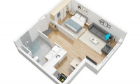 Wohnung - 1210, Wien - Anlage/ Befristet vermietet/Apartment Widmung / Baujahr 2023 -  38,88 m2 Studioapartment im Souterrain (Apartment 4)